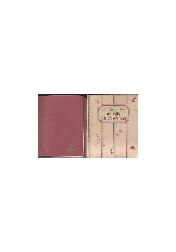 NOVELLE D'AMORE E DI MORTE di Matteo Bandello 1936 Rizzoli libro piccolissimo