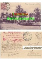 CARTOLINA TRIPOLI HAMMANGI SCIARA EL GARBI - VIAGGIATA 30/11/1916 originale