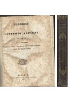 TRAGEDIE DI VITTORIO ALFIERI DA ASTI 1842 tipografia di Pallade Nuova edizione