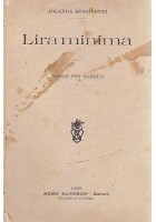 LIRA MINIMA POESIE PER BAMBINI di Jolanda Bencivenni 1899 Remo Sandron Editore