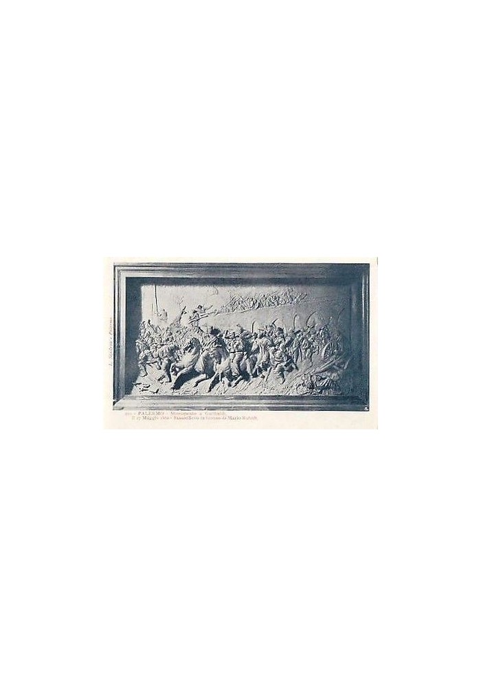 cartolina PALERMO MONUMENTO A GARIBALDI di Mario Rutelli - L. Sandron 210