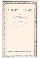 POESIE E PROSE VOL.II DI N.TOMMASEO A CURA DI P.P.TROMPEO CLASSICI ITALIANI UTET