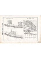 ARCHITETTURA IDRAULICA CHIUSA (1) INCISIONE STAMPA ANTICA1866 TAVOLA ORIGINALE