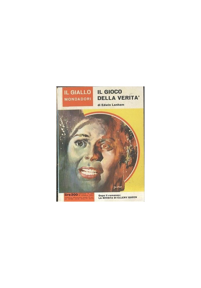 IL Gioco DELLA VERITA' di Edwin Lanham 18 ottobre 1964 Il giallo Mondadori