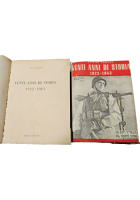 VENTI ANNI DI STORIA 1922 1943 3 volumi Attilio Tamaro 1952 Tiber Libro fascismo