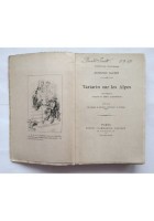 TARTARIN SUR LES ALPES di Alphonse Daudet 1918 Ernest Flammarion libro