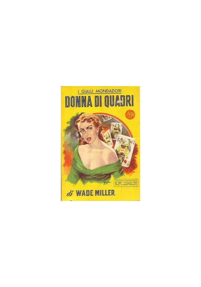 DONNA DI QUADRI di Wade Miller - Mondadori editore, I edizione 1955