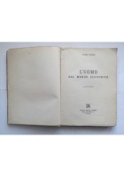 L'UOMO NEL MONDO ECONOMICO di Pietro Pavan 1950 Figlie della Chiesa Libro