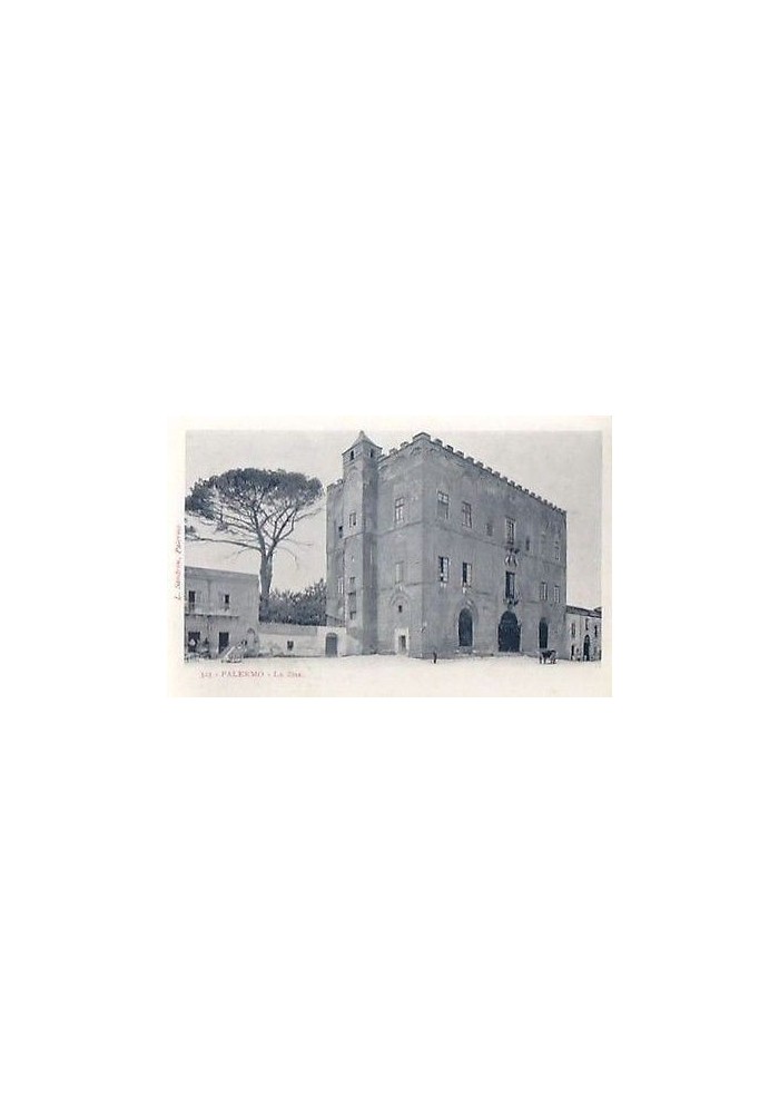 cartolina PALERMO LA ZISA - L. Sandron n.323 - originale d'epoca