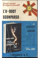 L'U BOOT SCOMPARSO di Geoffrey Jenkins - Longanesi editore 1967 pocket