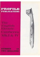 THE ENGLISH ELECTRIC CANBERRA MK.I e IV Numero 54 PROFILE PUBBLICATIONS RIVISTA