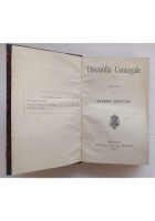 DISCORDIA CONIUGALE di Alessio Bouvier 1900 Fratelli Treves libro antico romanzo