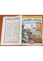 LA GUARDIA DI PESCA di Jack London 1928 Sonzogno Romanzo d'Avventura Libro