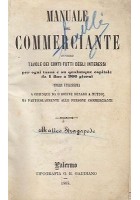 MANUALE DEL COMMERCIANTE ovvero tavole dei conti fatti degli interessi - 1868