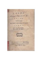 L'UOMO ALLA FELICITÀ tomo IV la donna la casa di Michelangelo Spada 1791 Stasi