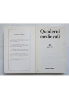 QUADERNI MEDIEVALI 33 giugno 1992 Dedalo rivista Corsi Iorio Basoli Romagnoli