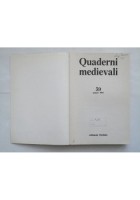 QUADERNI MEDIEVALI Numero 39 1995 Dedalo rivista