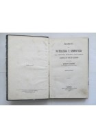 ELEMENTI DI PATOLOGIA E SEMIOTICA DELLA CIRCOLAZIONE De Martini 1869 Libro antic