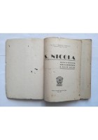 SAN NICOLA NELLA STORIA LEGENDA E NELL'ARTE di Federico Renzullo 1948 libro