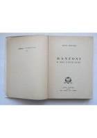 MANZONI O DEL LIETO FINE di Rocco Montano 1951 Conte Libro II edizione