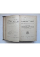 LA TEORIA E LA PRATICA NELLE COSTRUZIONI di Ormea 3 volumi 1948 Hoepli Libro