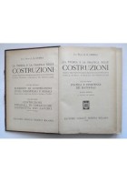 LA TEORIA E LA PRATICA NELLE COSTRUZIONI di Ormea 3 volumi 1948 Hoepli Libro