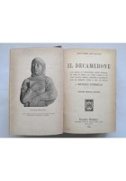 IL DECAMERONE di Giovanni Boccaccio 1924 Hoepli libro le dieci giornate del
