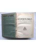 REPERTORIO anno 1 primi 12 numeri rivista di commedie straniere teatro giornale