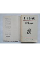 OCEANO di Vittorio Rossi 1945 Bompiani libro Romanzo