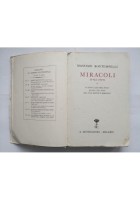 MIRACOLI 1923 1929 di Massimo Bontempelli 1938 Mondadori libro racconti donna