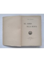 NEL MONDO DELLA MUSICA di Enrico Panzacchi 1904 Roux e Viarengo Libro