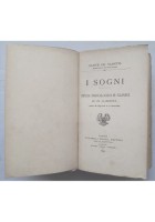 I SOGNI di Sante De Sanctis 1899 Bocca studi psicologici e clinici libro antico