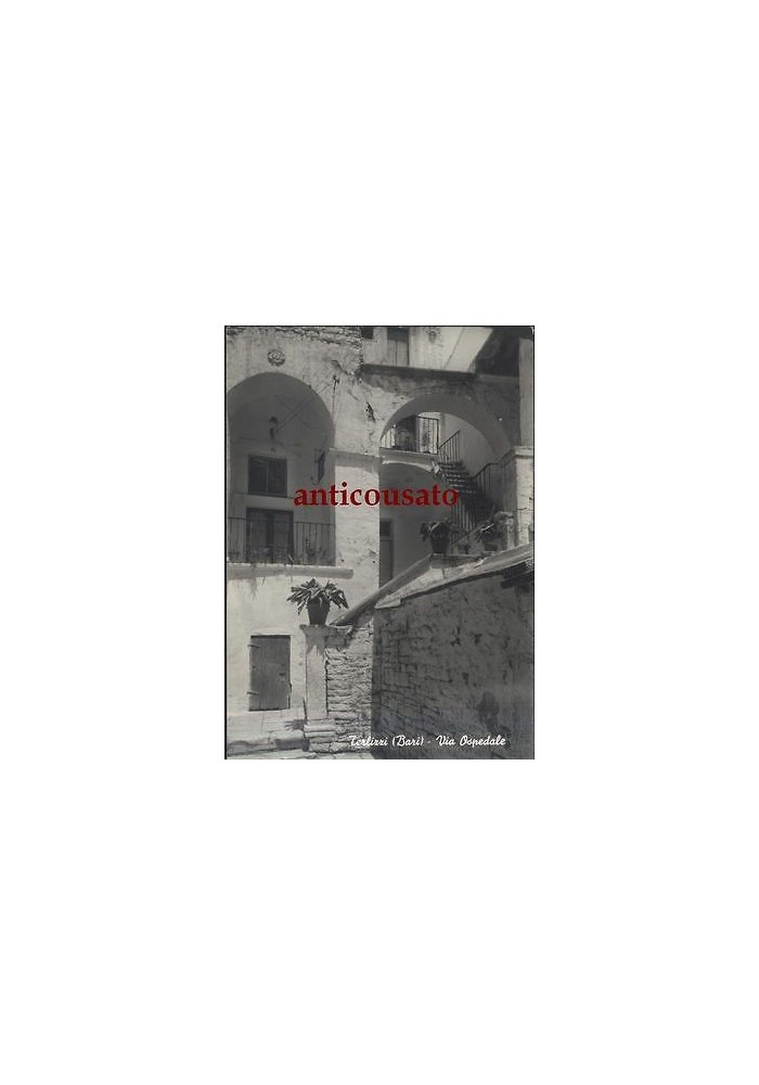 TERLIZZI ( BARI ) VIA OSPEDALE CARTOLINA NON VIAGGIATA ANNI '60? LUCIDA