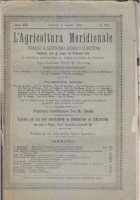 L'AGRICOLTURA MERIDIONALE 15 numeri 1890 periodico agricoltura pratica Portici