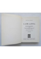 L'APE LATINA dizionarietto 2948 sentenze di Giuseppe Fumagalli 1985 Hoepli Libro