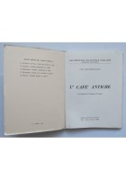 U' CAFE' ANTICHE di Vito Maurogiovanni 1968 Libro dialetto barese cafè teatro