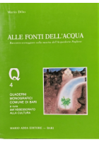 ALLE FONTI DELL'ACQUA di Mario Dilio a cura Assessorato Cultura 1985 Adda Libro