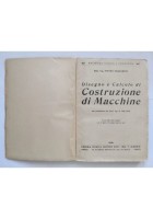 DISEGNO E CALCOLO COSTRUZIONE DI MACCHINE di Pietro Mazzarino 1944 Libro Giorgio