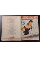 RADIOSUCCESSI 12 RACCOLTA DI 20 SPARTITI 1943 pianoforte successi radiofonici