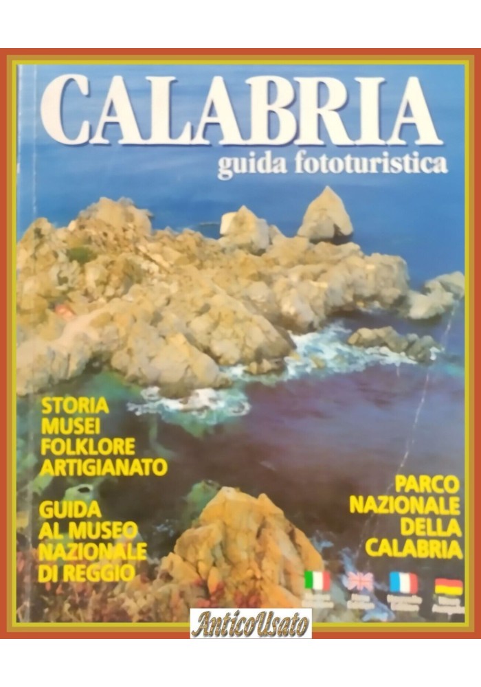 CALABRIA GUIDA FOTOTURISTICA Arti Grafiche Barlocchi Guida 2001 storia locale