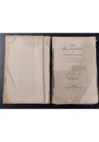 STORIA DEL DIRITTO di Francesco Pepere 1871 Marghieri Libro antico legge