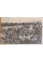 DERNA vista presa dalla terrazza dei frati VIAGGIATA 1912 timbro croce rossa