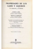 PROPIEDADES DE LOS GASES Y LIQUIDOS di Robert Reid e Thomas Sherwoods 1978 libro