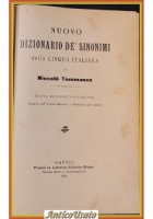 NUOVO DIZIONARIO DE' SINONIMI DELLA LINGUA ITALIANA di Tommaseo 1905 Bideri Libr