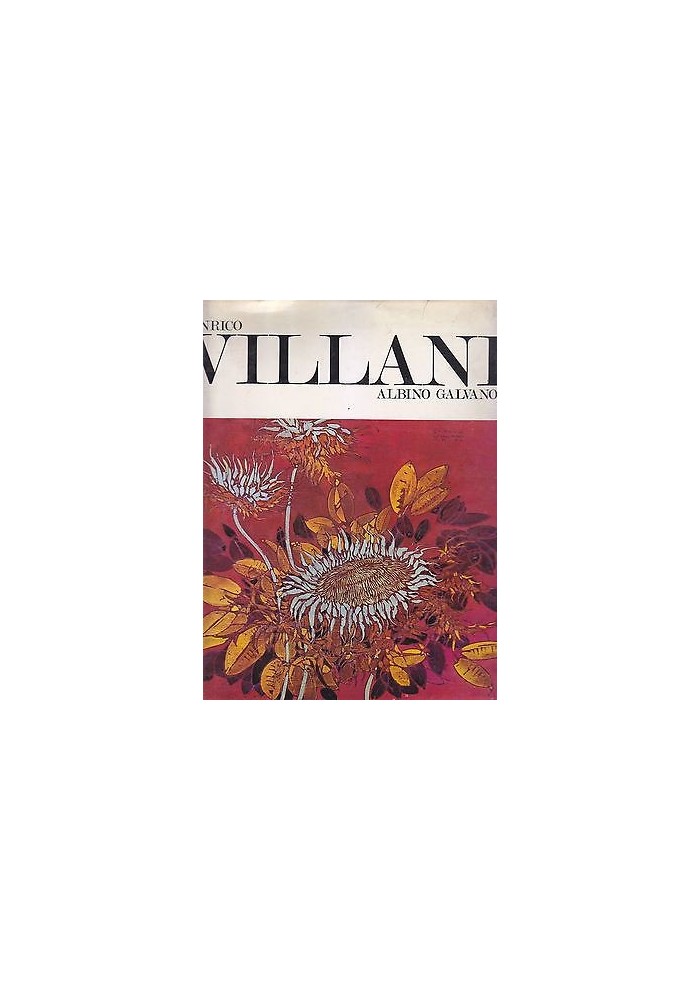 ENRICO VILLANI di Albino Galvano 1971 Giulio Bolaffi Editore