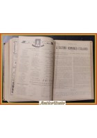 NATURA ED ARTE rivista 1906 - 1907 Vallardi Libro 12 fascicoli rilegati complet