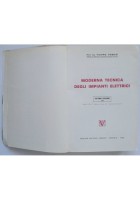 MODERNA TECNICA DEGLI IMPIANTI ELETTRICI di Filippo Tiberio 1968 Vannini Libro