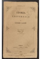 STORIA UNIVERSALE del XV secolo di Cesare Cantù 3 VOLUMI libro antico