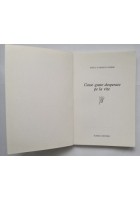 CUSSE GUSTE DESPERATE PE LA VITE di Maria D'Apolito Conese 1988 Schena Libro