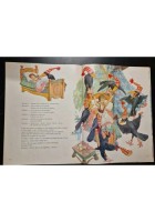 I SETTE CORVI di Ludwig Bechstein FIABE SONORE 17 Fabbri + DISCO 1966 illustrato